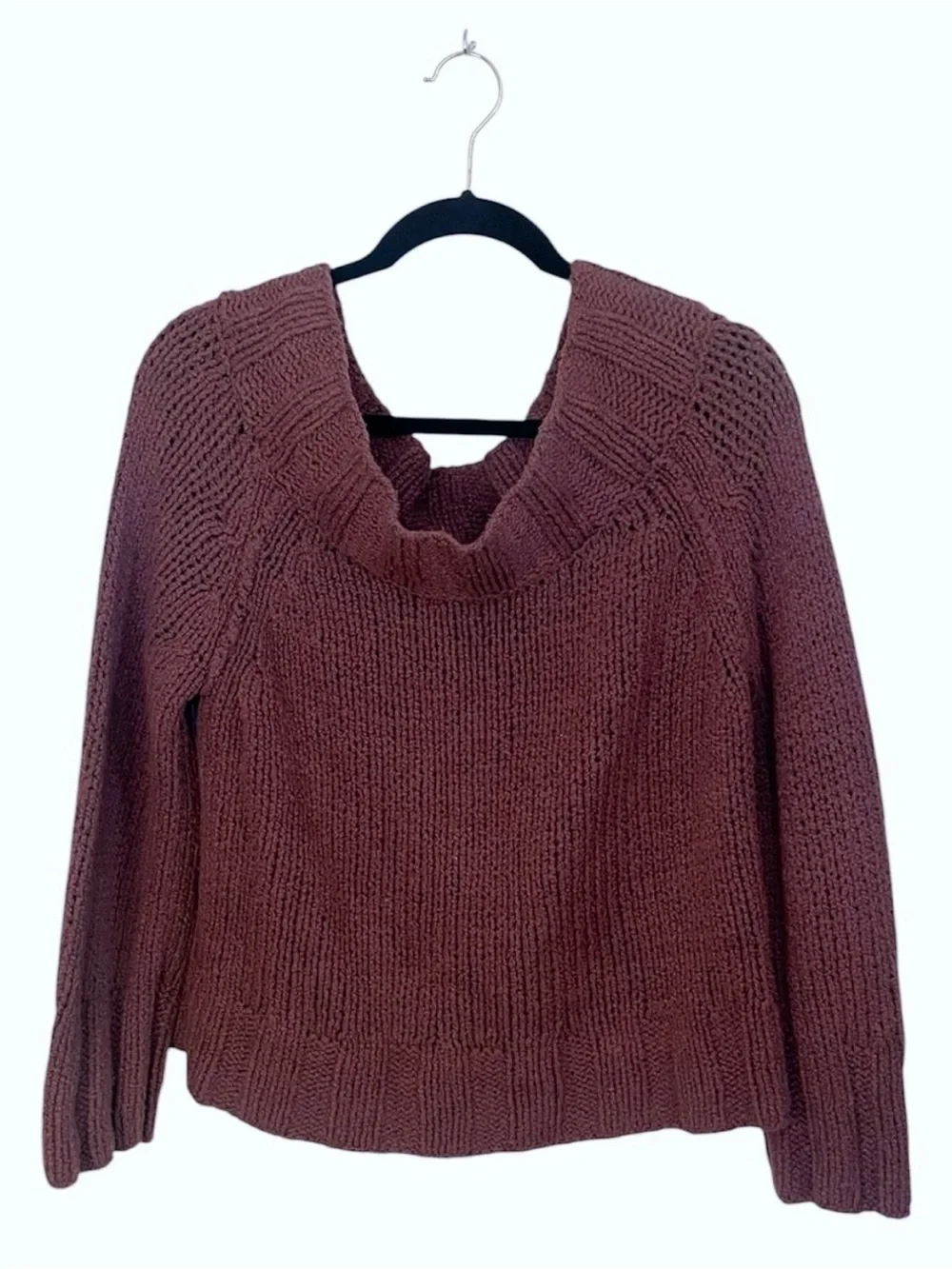 Free People Beachy off-the-shoulder sweater